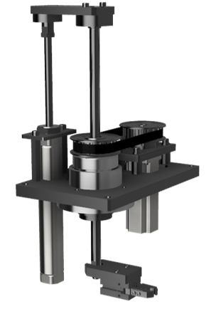Servo with reducer architecture