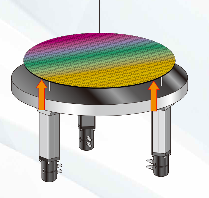 Front-end wafer pre-aligner theta axis