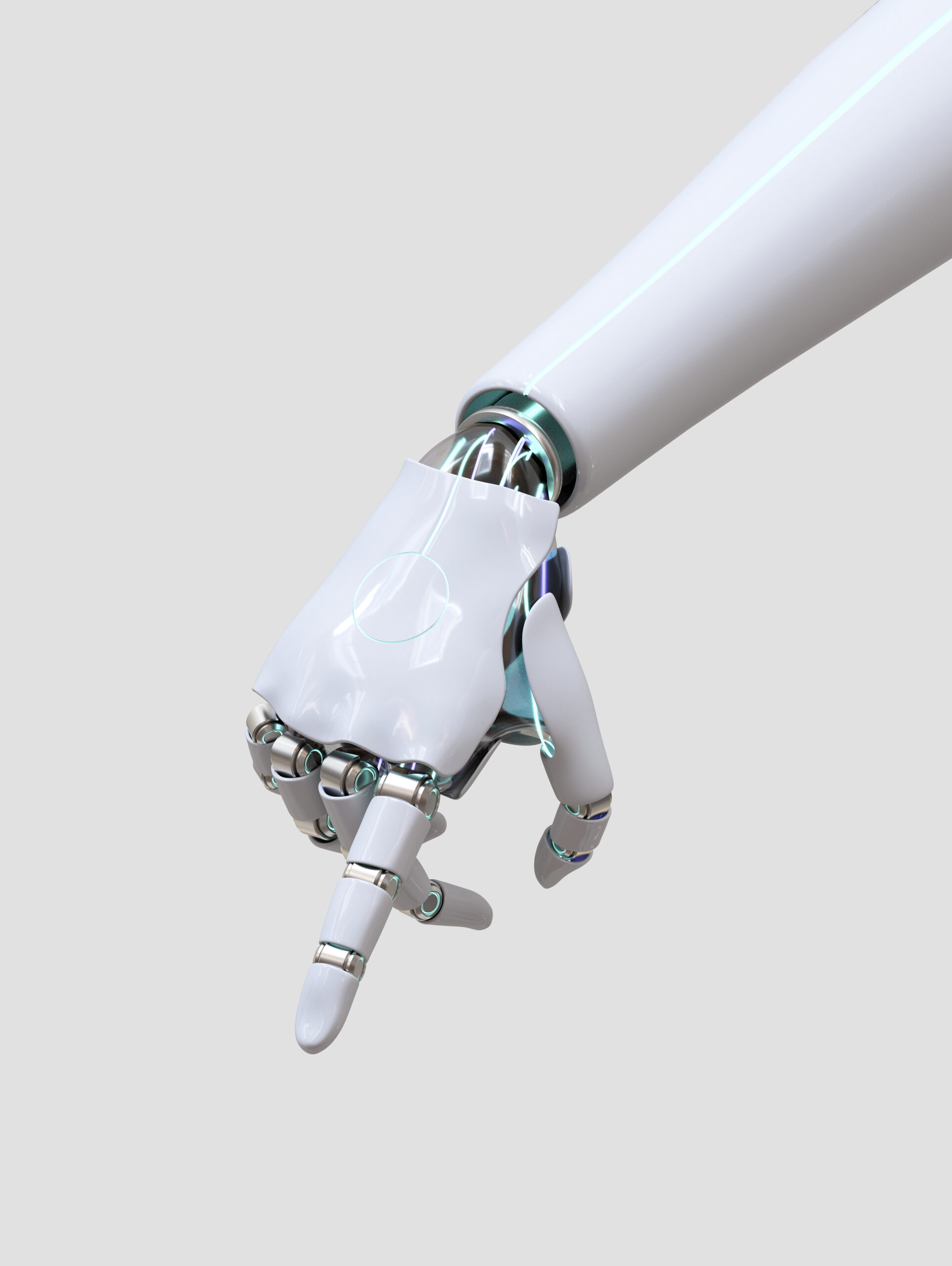 Hand robot finger joint control example 1