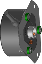 Set screw fixed type encoder
